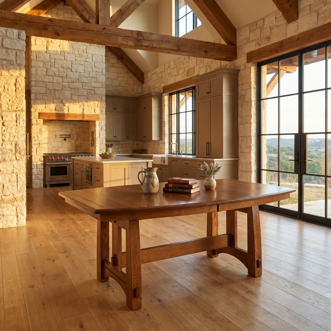Colebrook Trestle Extension Table