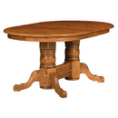 Traditional Double Pedestal Extension Table