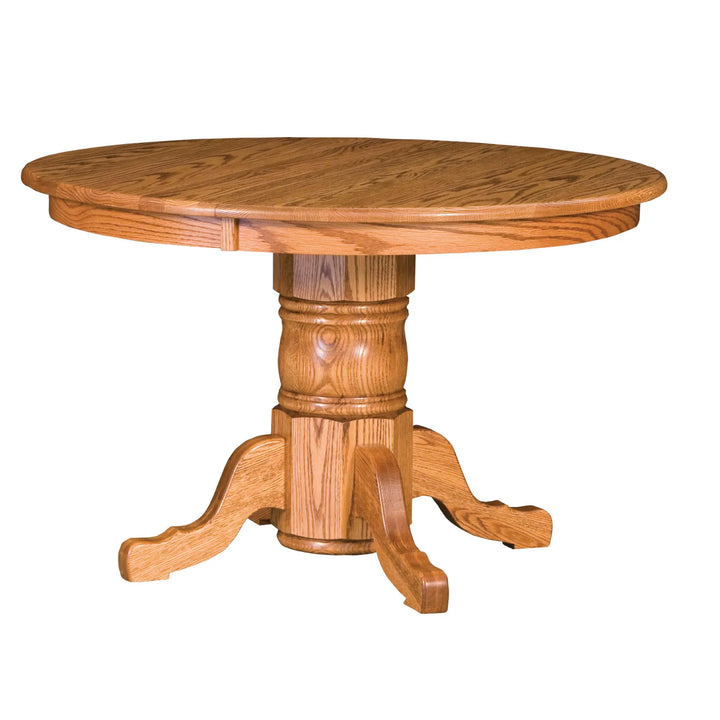 Traditional Single Pedestal Extension Table