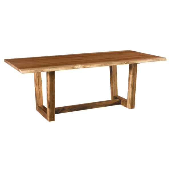 LaPorte Solid Top Trestle Table