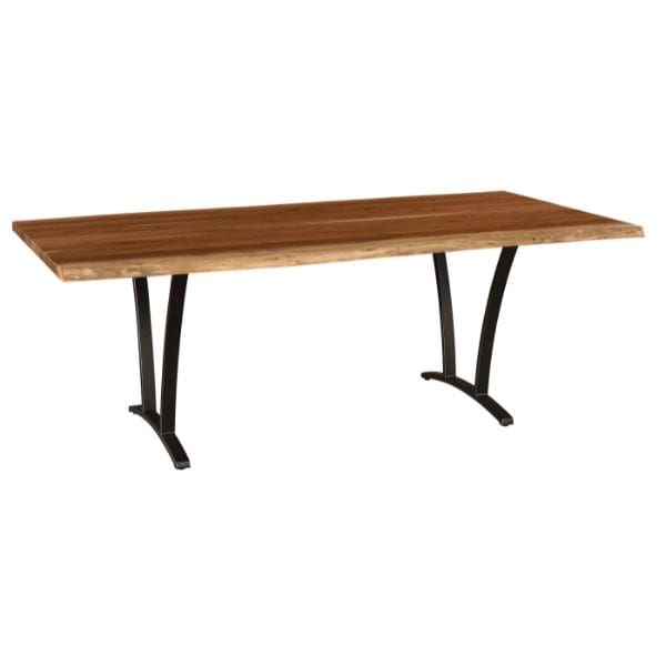 Pagosa Solid Top Trestle Table