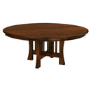 Arts & Crafts Single Pedestal Extension Table