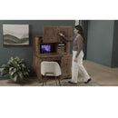 Video of Soft close Amish Desk with Hutch