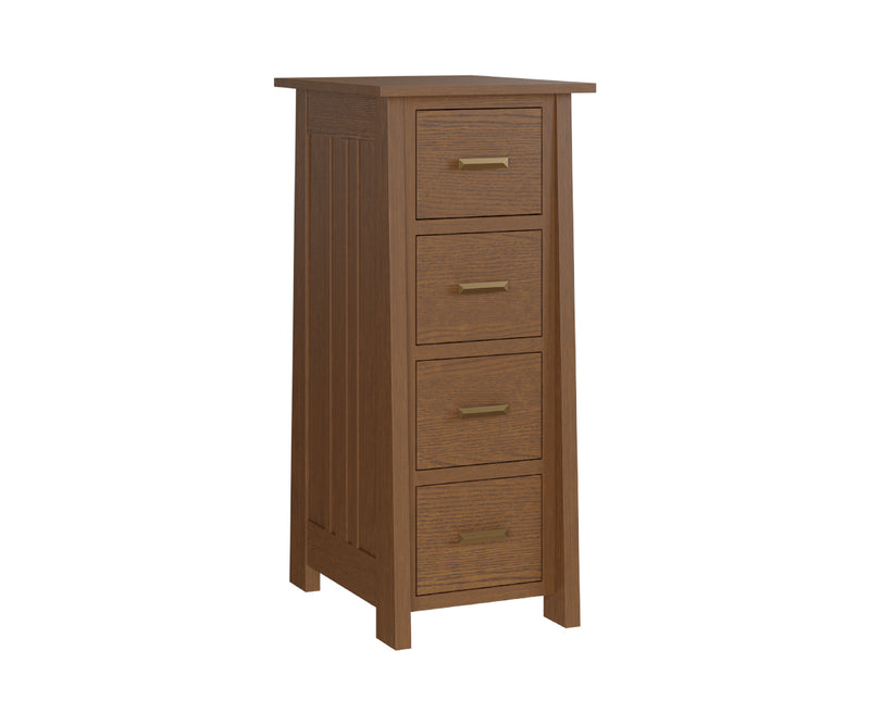 Freemont Mission 4 Drawer File Cabinet