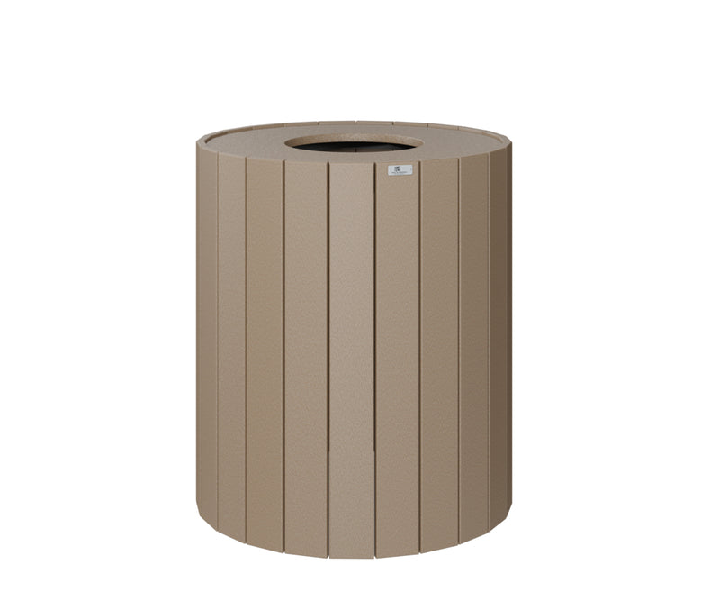 Round Trash Can