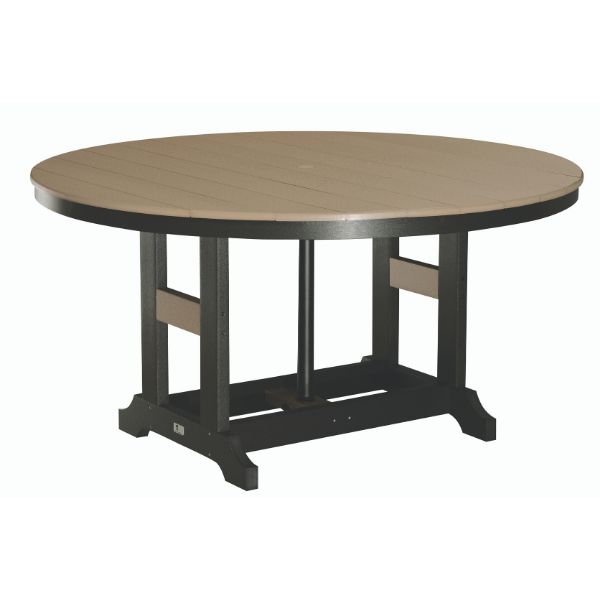 Poly Counter Height Dining Table - 60" Round