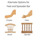 Traditional Double Pedestal Extension Table