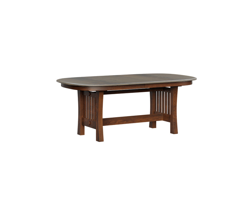 Arts & Crafts Trestle Table