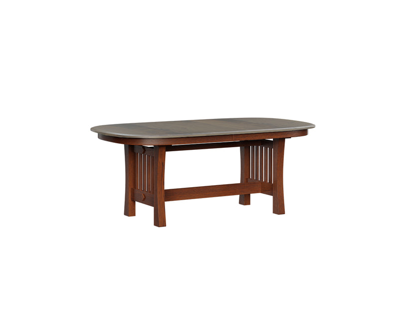 Arts & Crafts Trestle Table