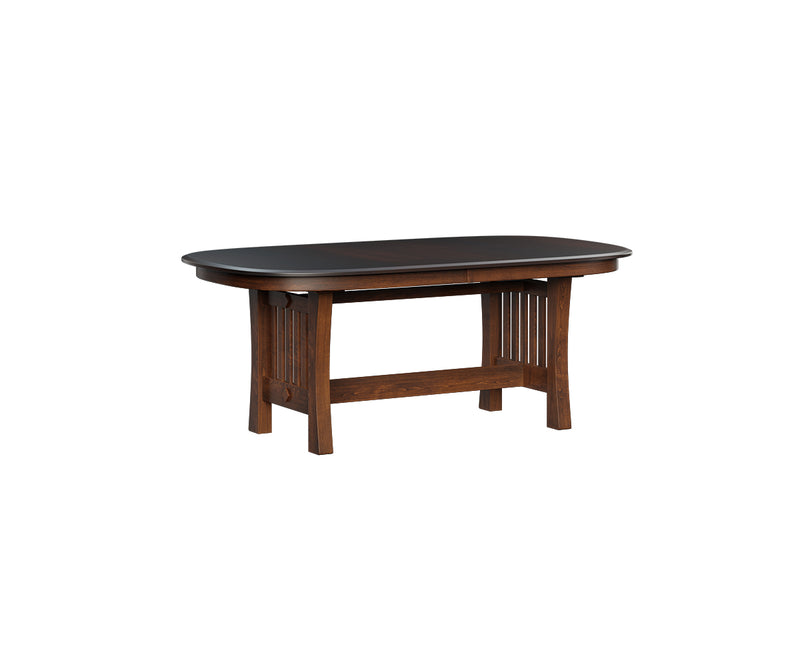 Arts & Crafts Trestle Table