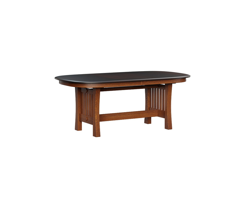 Arts & Crafts Trestle Table