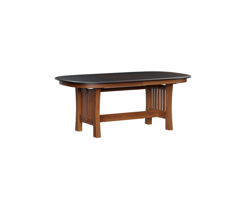Arts & Crafts Trestle Table
