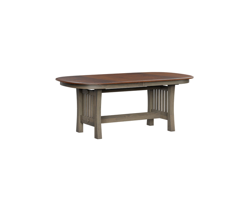 Arts & Crafts Trestle Table