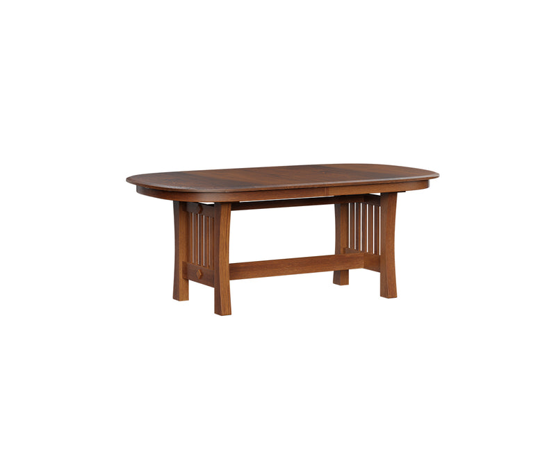 Arts & Crafts Trestle Table