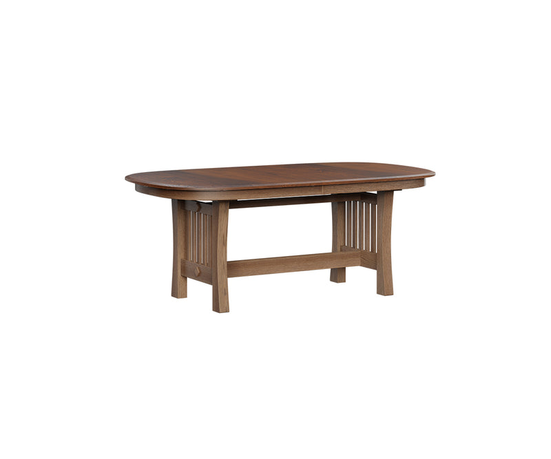 Arts & Crafts Trestle Table
