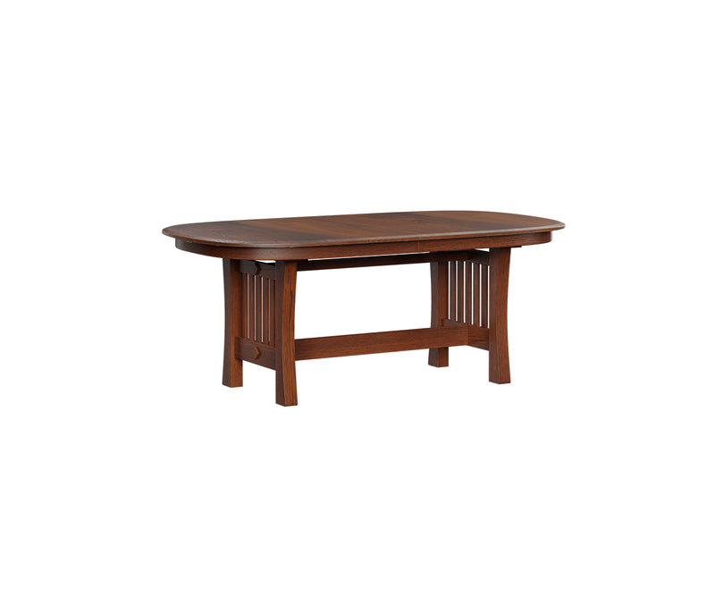 Arts & Crafts Trestle Table