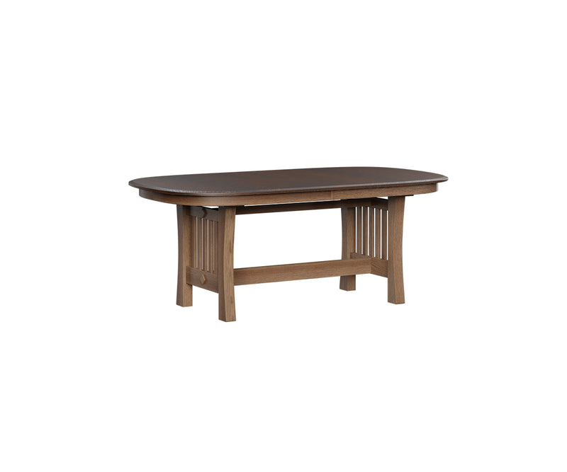 Arts & Crafts Trestle Table