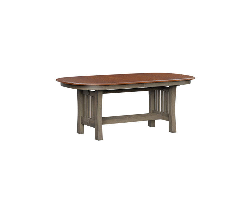 Arts & Crafts Trestle Table