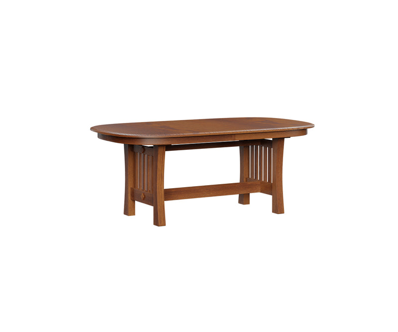 Arts & Crafts Trestle Table