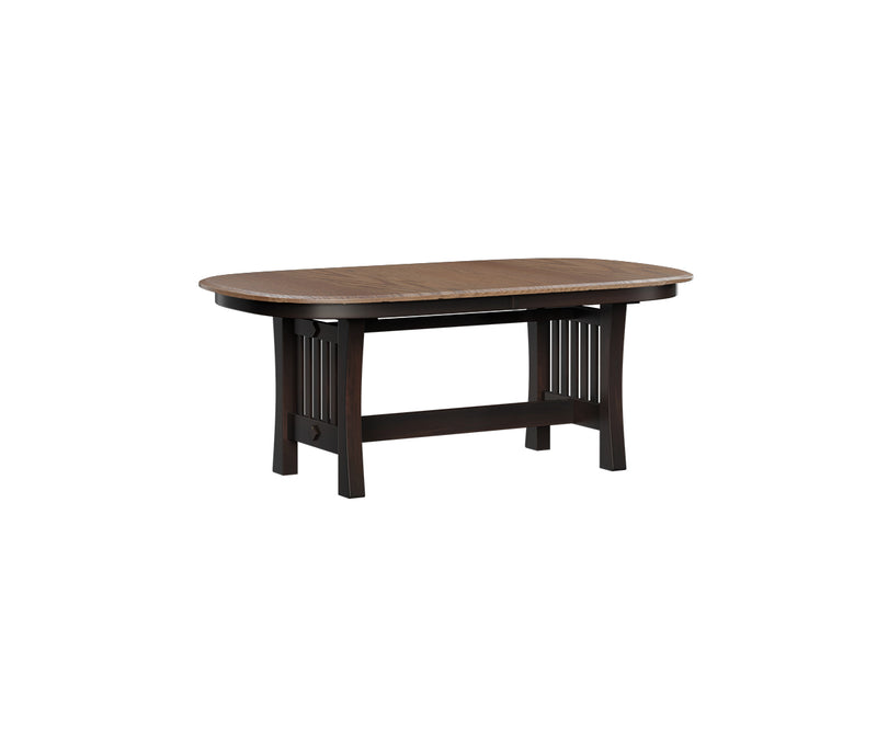 Arts & Crafts Trestle Table