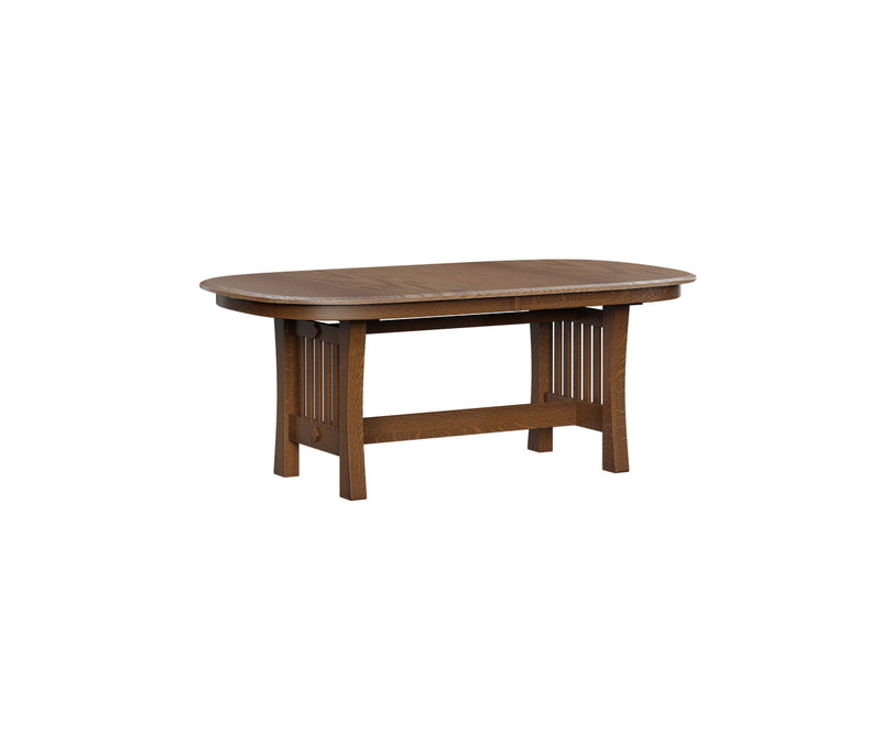 Arts & Crafts Trestle Table