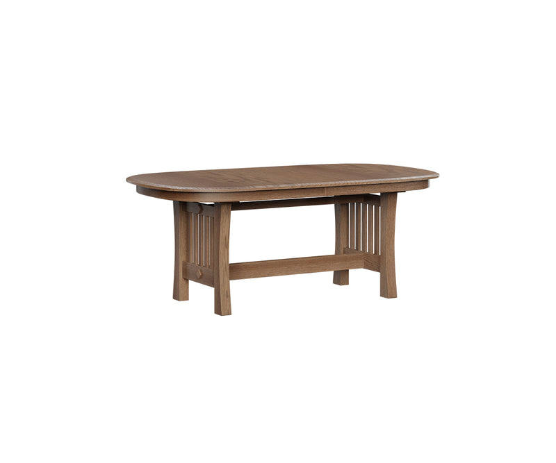 Arts & Crafts Trestle Table
