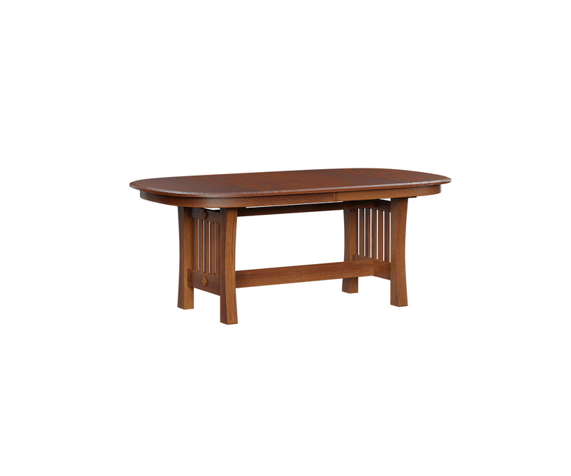 Arts & Crafts Trestle Table