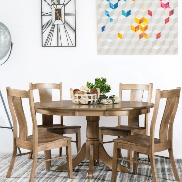 Baytown Single Pedestal Extension Table