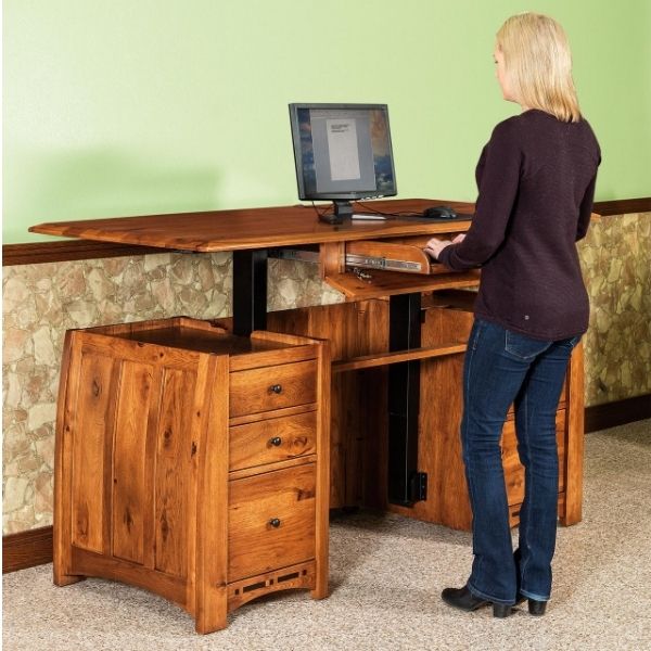 Boulder Creek Sit to Stand Desk