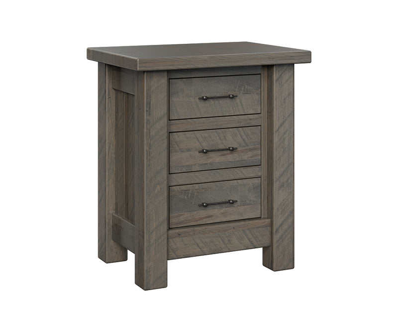 Houston 3 Drawer Nightstand