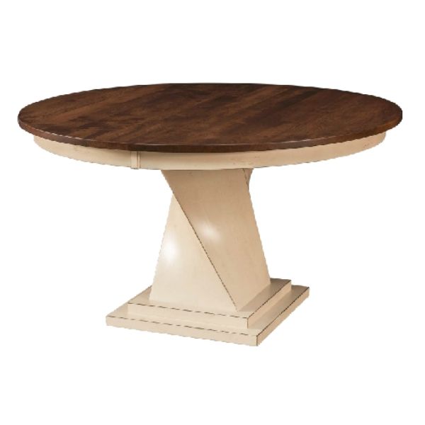 Quick Ship Lexington Single Pedestal Extension Table