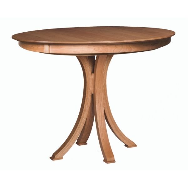 Rippleback Single Pedestal Table