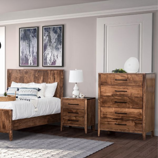 Sandalwood 5 Piece Bedroom Collection