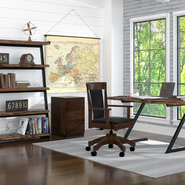 SoHo Live Edge Desk
