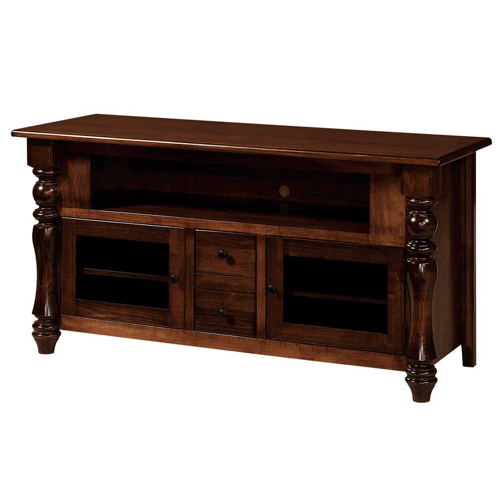 An amish table empire tv stand.