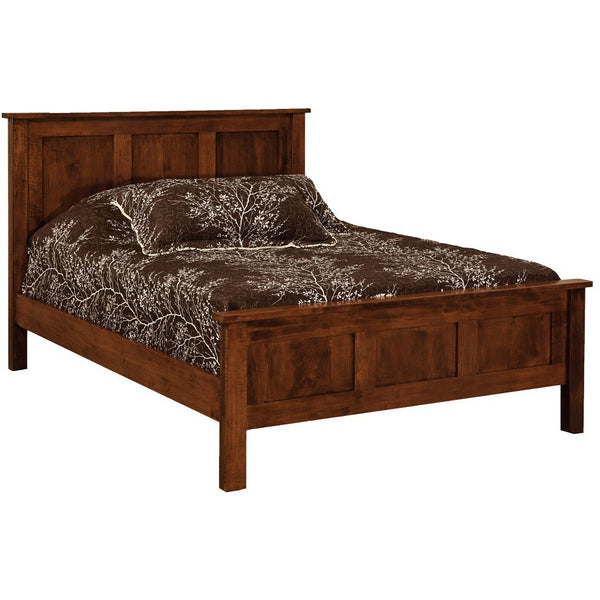 Flush Mission Bed - Amish Tables
 - 1