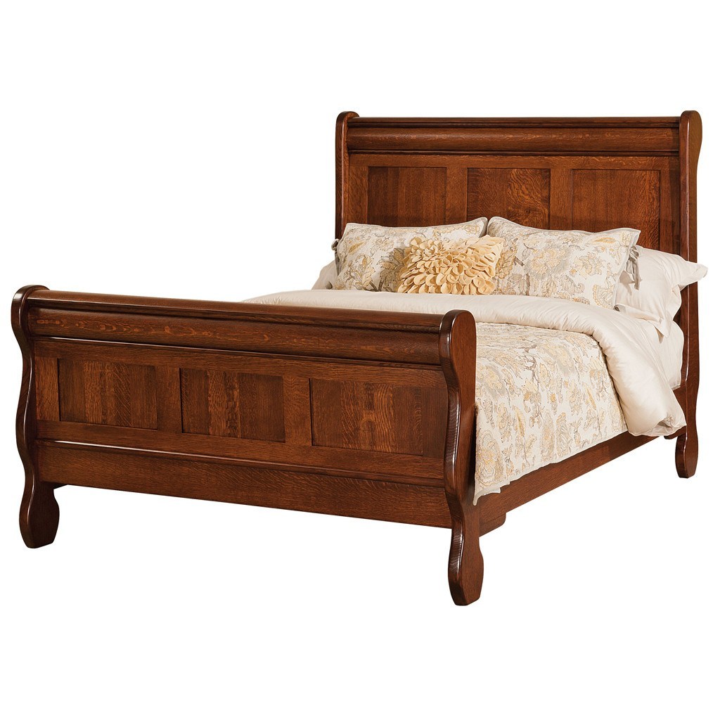 Old Classic Sleigh Bed - Amish Tables
 - 1