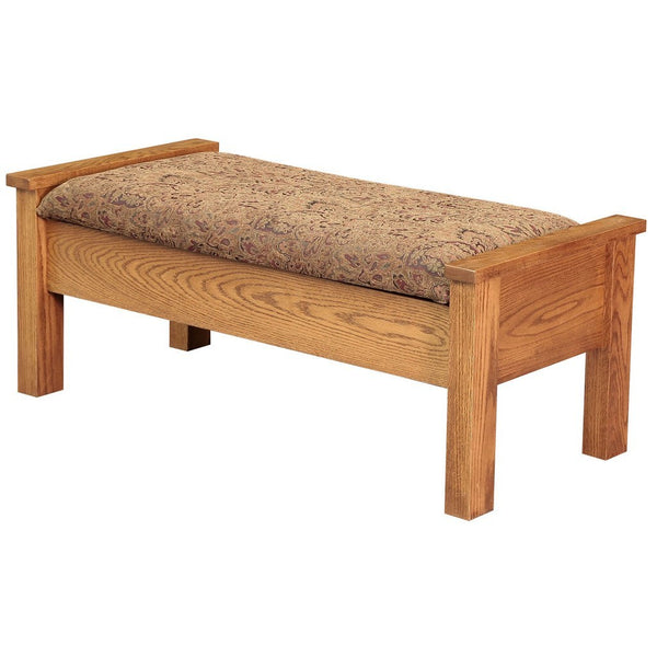 Traditional Bed Seat - Amish Tables
 - 1