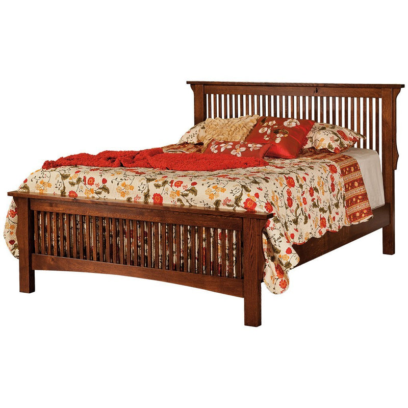 Stick Mission Bed - Amish Tables
 - 1