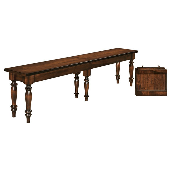 Harvest Extendable Bench - Amish Tables
 - 1