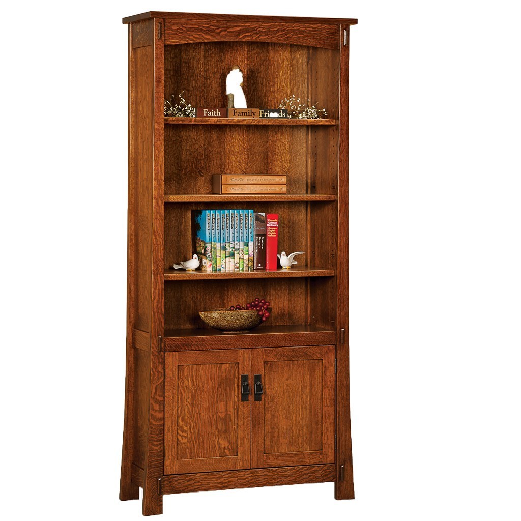 Modesto Bookcase - Amish Tables
 - 2