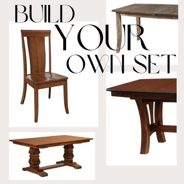 In Stock! Build Your Own Quick Ship Dining Set