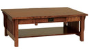 Landmark Coffee Table - Amish Tables
 - 1