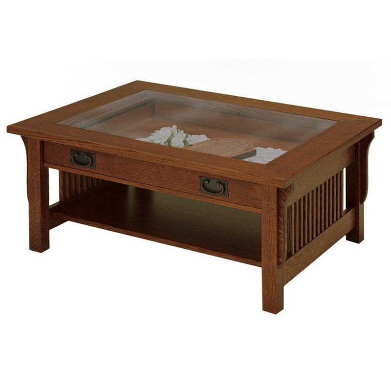 Landmark Coffee Table - Amish Tables
 - 3