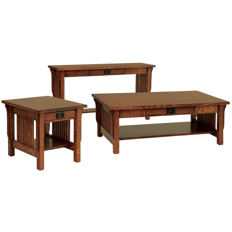 Landmark Coffee Table - Amish Tables
 - 5