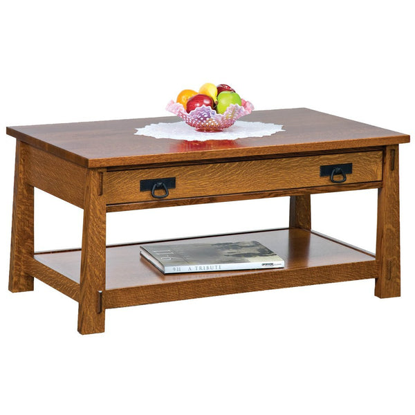 Modesto Coffee Table - Amish Tables
 - 1