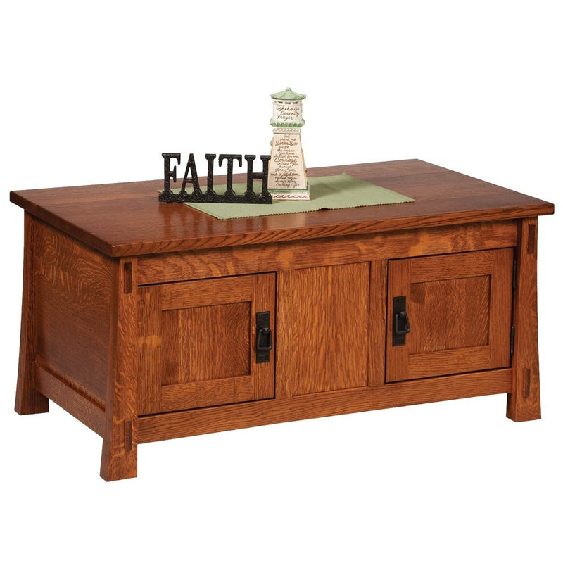 Modesto Coffee Table - Amish Tables
 - 3