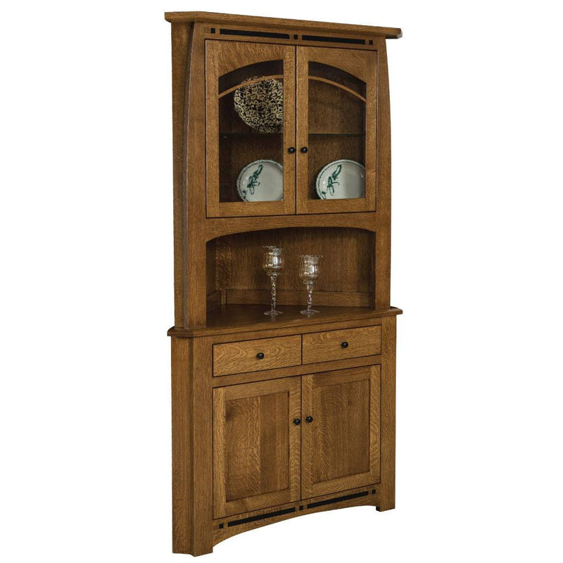 Corner Cabinet - Boulder Creek Corner Cabinet