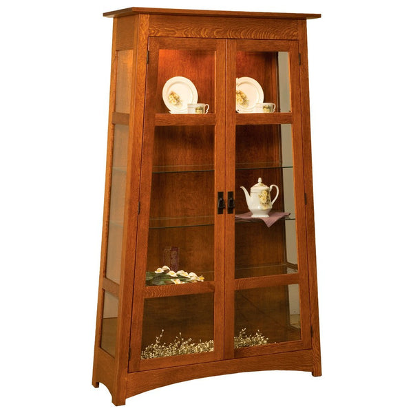 Atwood Curio - Amish Tables
 - 1