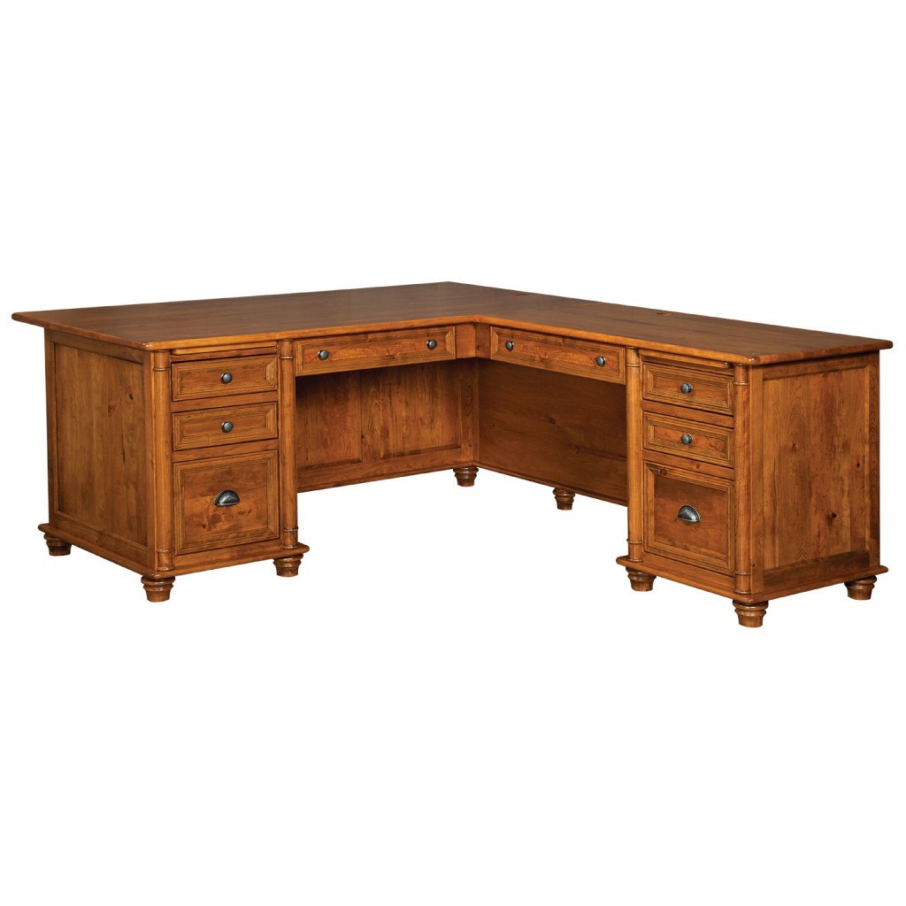 Belmont Corner Desk - Amish Tables
 - 2
